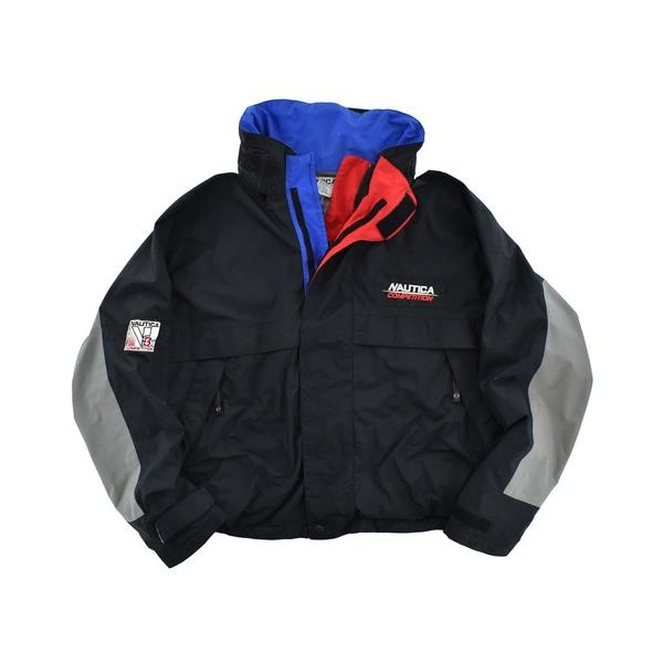 ナイロンジャケット 「USED」90’s Nautica Competition ギアジャケット メ...