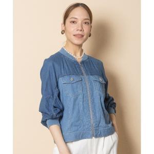 コート アウター デニム　シアーブルソン レディース
