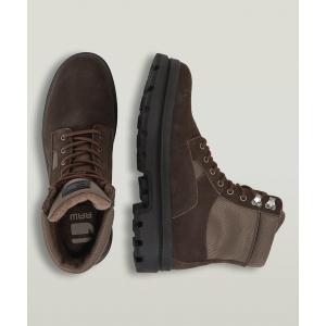 ブーツ Arron High Tunnel Boots/ミリタリーディテールレザーレースアップブーツ メンズ