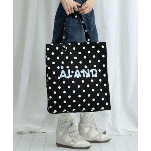 トートバッグ ALAND／ドットDカンリングトートバッグ レディース メンズ