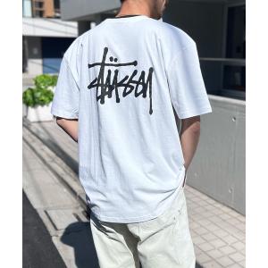 tシャツ 「STUSSY」ステューシー BASIC LOGO HALF T-SHIRTS ロゴ 半袖 Tシャツ メンズ レディース