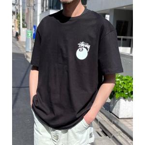 【美品】stussy sports Tシャツ ステューシー STUSSY（ステューシー） tシャツ 8BALL HALF T-SHIRTS ロゴ 半袖 T
