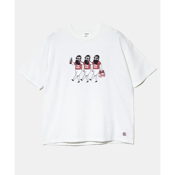 tシャツ modem design/モデムデザイン　USATee -BEER trioおじさん- メ...