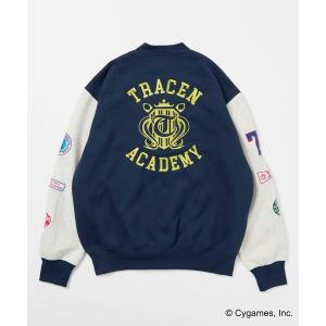 ブルゾン アウター 「ウマ娘×FREAK'S STORE」トレセン学園モチーフ　ワッペンカットソースタジャン メンズ