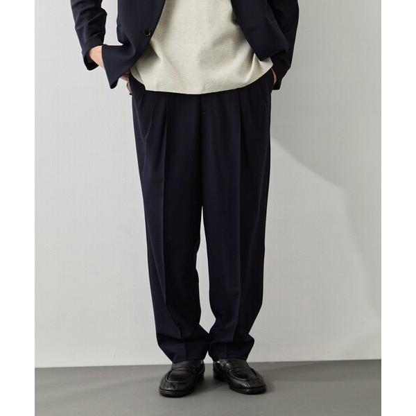 スラックス 3-Tuck Drawstring Easy Pants メンズ