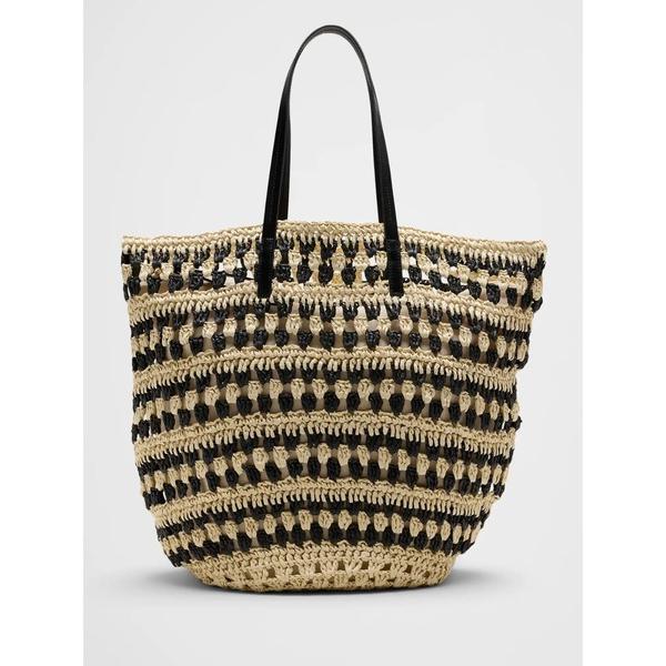 かごバッグ カゴバッグ BANANA REPUBLIC FACTORY STORE　　ストロー マー...