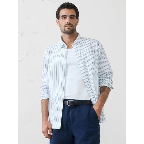 シャツ BANANA REPUBLIC FACTORY STORE　　スタンダードフィット シアサッ...