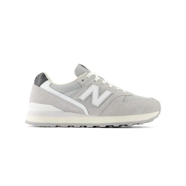 「New Balance」 ローカットスニーカー 23.0cm グレー レディース