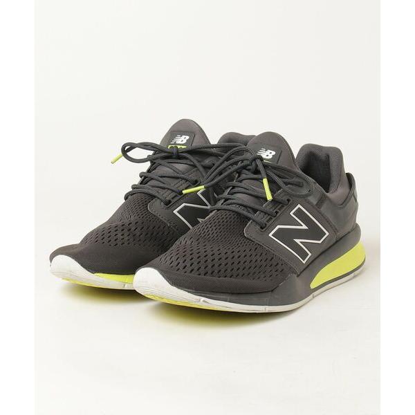 「New Balance」 ローカットスニーカー 27.5cm グレー メンズ