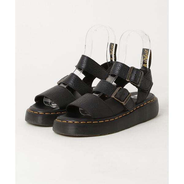 「Dr. Martens」 ヒールサンダル 38 ブラック レディース