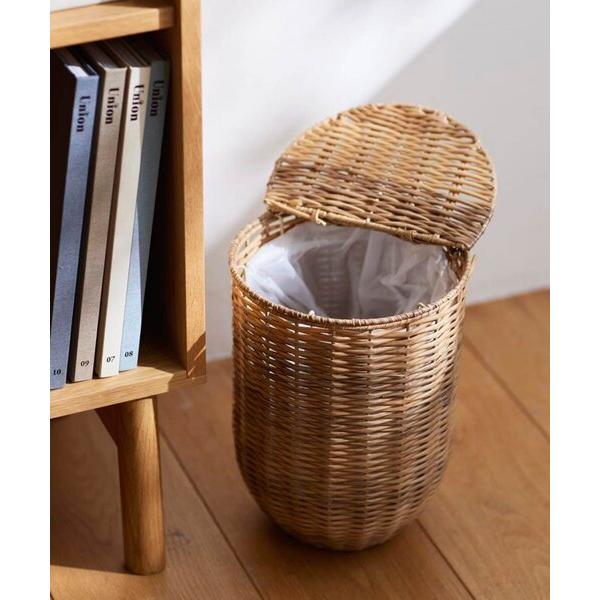 インテリア 蓋が取り外しできて洗えるダストボックス