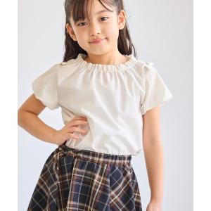 ブラウス シャツ 「KIDS/キッズ」バルーンスリーブブラウス/UVケア・接触冷感・リンクコーデ キッズ 子供服 女の子