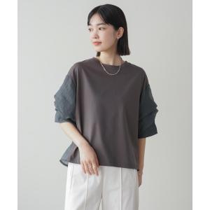 tシャツ タックスリーブプルオーバー レディースの商品画像