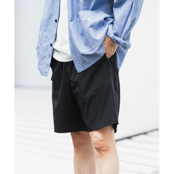 ハーフパンツ パンツ 短パン 「接触冷感/吸水速乾」多機能 ナイロンストレッチイージーショーツ メン...