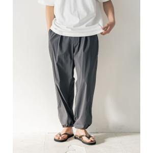 パンツ 「ストレッチ・吸水速乾・接触冷感」FLOWNEXワイドパンツ メンズ