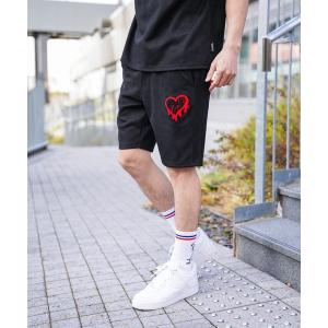 ハーフパンツ パンツ ((RM)「LUXE/R GOLF」ポリエステル スウェード パンツ ハーフパンツ メンズ レディース