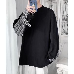「JOHNNY WOLF」 長袖Tシャツ L ブラック メンズ