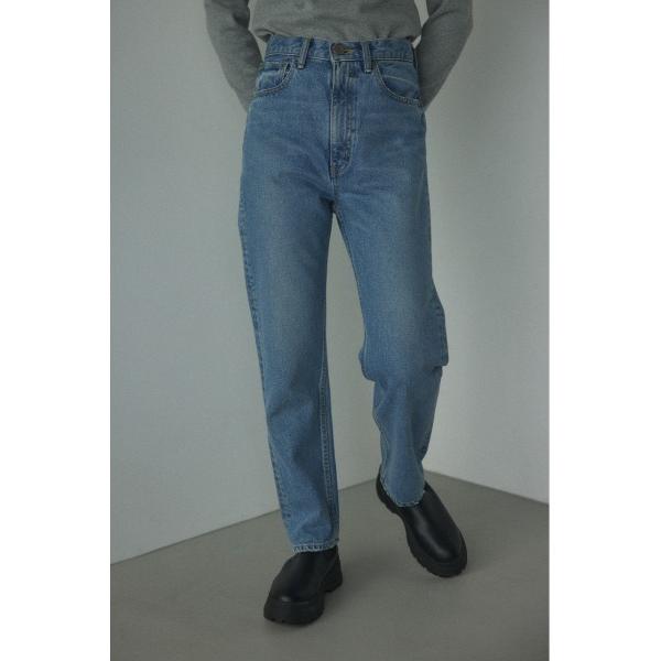 「BLACK BY MOUSSY」 デニムパンツ 24inch ライトブルー レディース