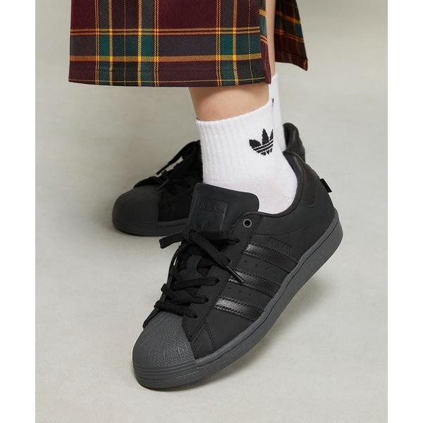 「adidas」 ローカットスニーカー 26.5cm ブラック メンズ