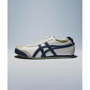 「Onitsuka Tiger」 ローカットスニーカー 23.5 ネイビー レディース
