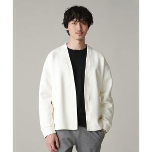 「NANO universe」 カーディガン S オフホワイト メンズ