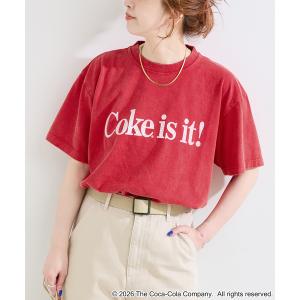 tシャツ 半袖 GOOD ROCK SPEED / グッドロックスピード COCA-COLA Tshirts RED レディース