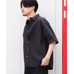 シャツ 半袖 NAMELESSNESS / ネームレスネス COTTON SHORT SLEEVE SHIRT メンズ