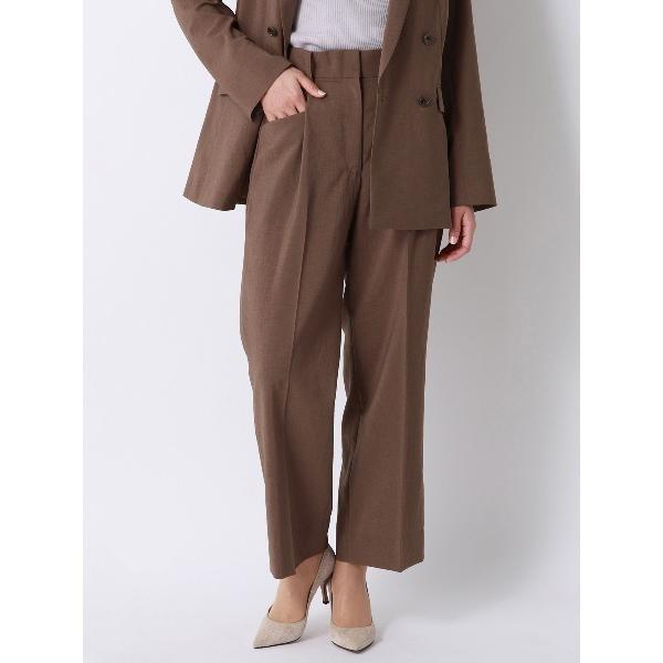 セレモニースーツ スラックス パンツ タックワイドパンツ／ウォッシャブル／UVカット／BREEZE ...