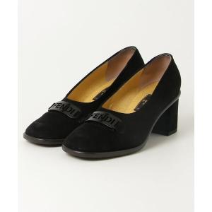 「FENDI」 パンプス 37 ブラック レディース