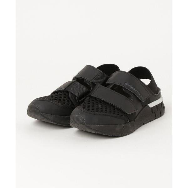 「Onitsuka Tiger」 フラットサンダル 23.5 ブラック レディース