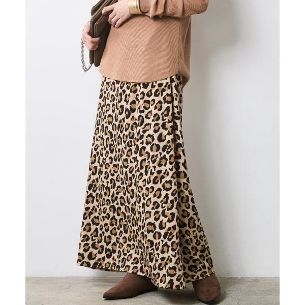 「CHIC STYLE」 スカート 5L ベージュ レディース