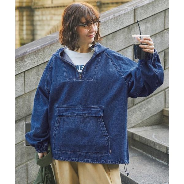 「MONO-MART LADY'S」 デニムジャケット FREE ブルー レディース
