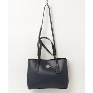 「COACH」 2WAYバッグ - ネイビー レディース