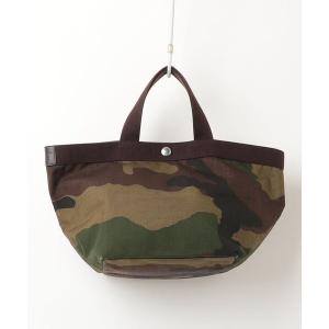 「Herve Chapelier」 カモフラージュハンドバッグ - グリーン レディース