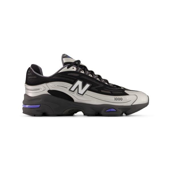 「New Balance」 ローカットスニーカー 27.5cm シルバー メンズ