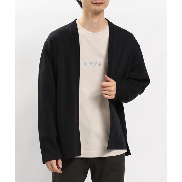 「GLOBAL WORK Smile Seed Store」 カーディガン LARGE ブラック メ...