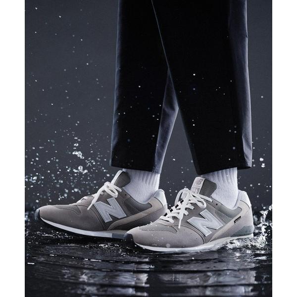 「New Balance」 ローカットスニーカー 27.5cm グレー メンズ