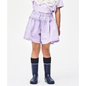 パンツ 「スタメンシリーズ」タッサーフリルキュロット / キッズ 100cm-160cm キッズ 子供服 女の子