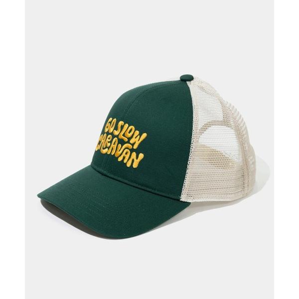 キャップ 帽子 ツイルヒッピーロゴ ６パネルメッシュキャップ メンズ レディース