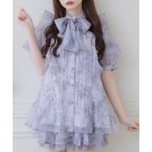 ROJITA（ロジータ） ワンピース 「再販決定/Mサイズ追加」花柄半袖ミニ