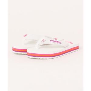 サンダル ROXY x HAWAIIAN AIRLINES FLIP FLOP ポーチ付きビーチサンダル 「2026年夏モデル」 レディース