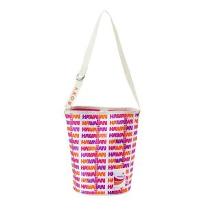 ショルダーバッグ バッグ ROXY x HAWAIIAN AIRLINES BAG バケツ型ショルダートートバッグ 「2026年夏モデル」/ロキシーハワイアンエアラインコラボ