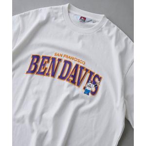 tシャツ BEN DAVIS（ベンデイビス）裾リブプリントＴシャツ メンズ レディース