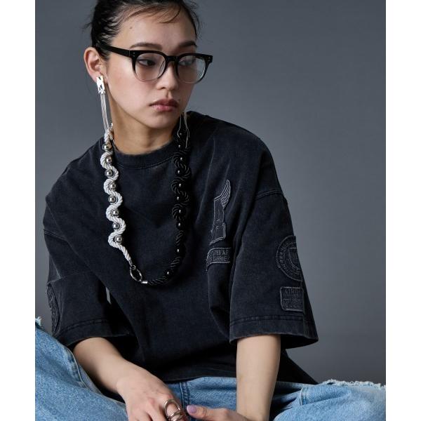 tシャツ 綿100％ケミカル染カラーTシャツ「大きいサイズ有」GEVS. レディース