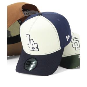ニューエラ キャップ 帽子 紫外線カット メンズ ニューエラキャップ 9FORTYA-FRAME ツートーンMLB ONSPOTZ別注 メンズ レディース