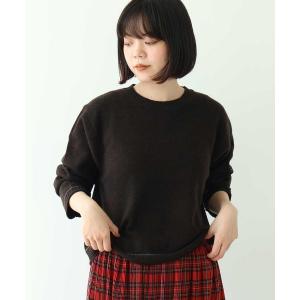 ニット セーター ジーロンラム クループルオーバー レディース