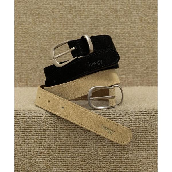 ベルト brushed simple buckle square belt / ブラッシュドシンプル...