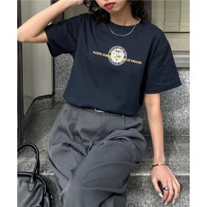 tシャツ 半袖 アソートグラフィックミックスデザインTシャツ レディース