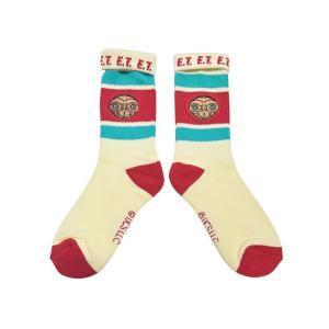 靴下 「 E.T. 」 カラフルラインソックス 26S4 レディース