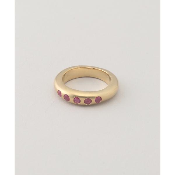 指輪 リング OCUCCI オクチ skiny5faceted ruby OJRG260 3-SS ...